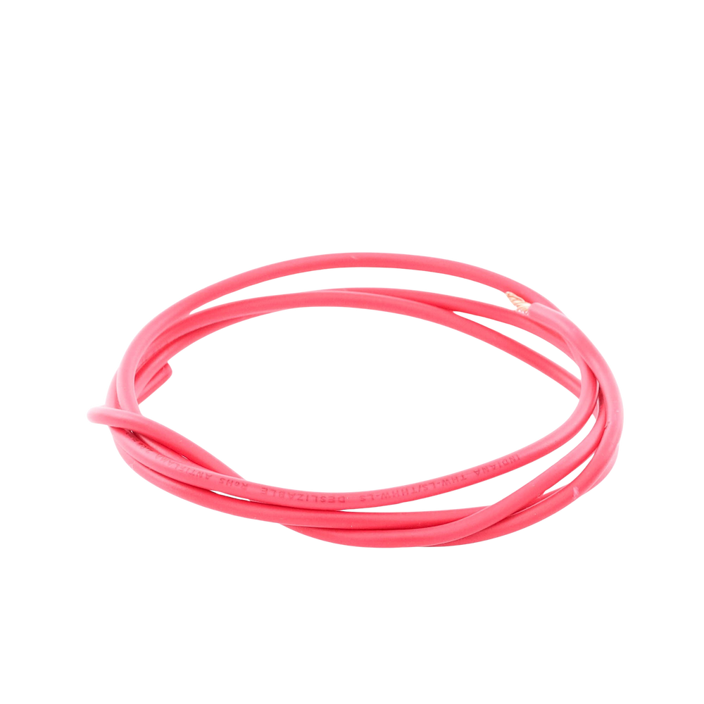 THW-LS Coated Copper Electrical Cable Gauge 14 AWG 19 Wires Red Color (100 meters)
