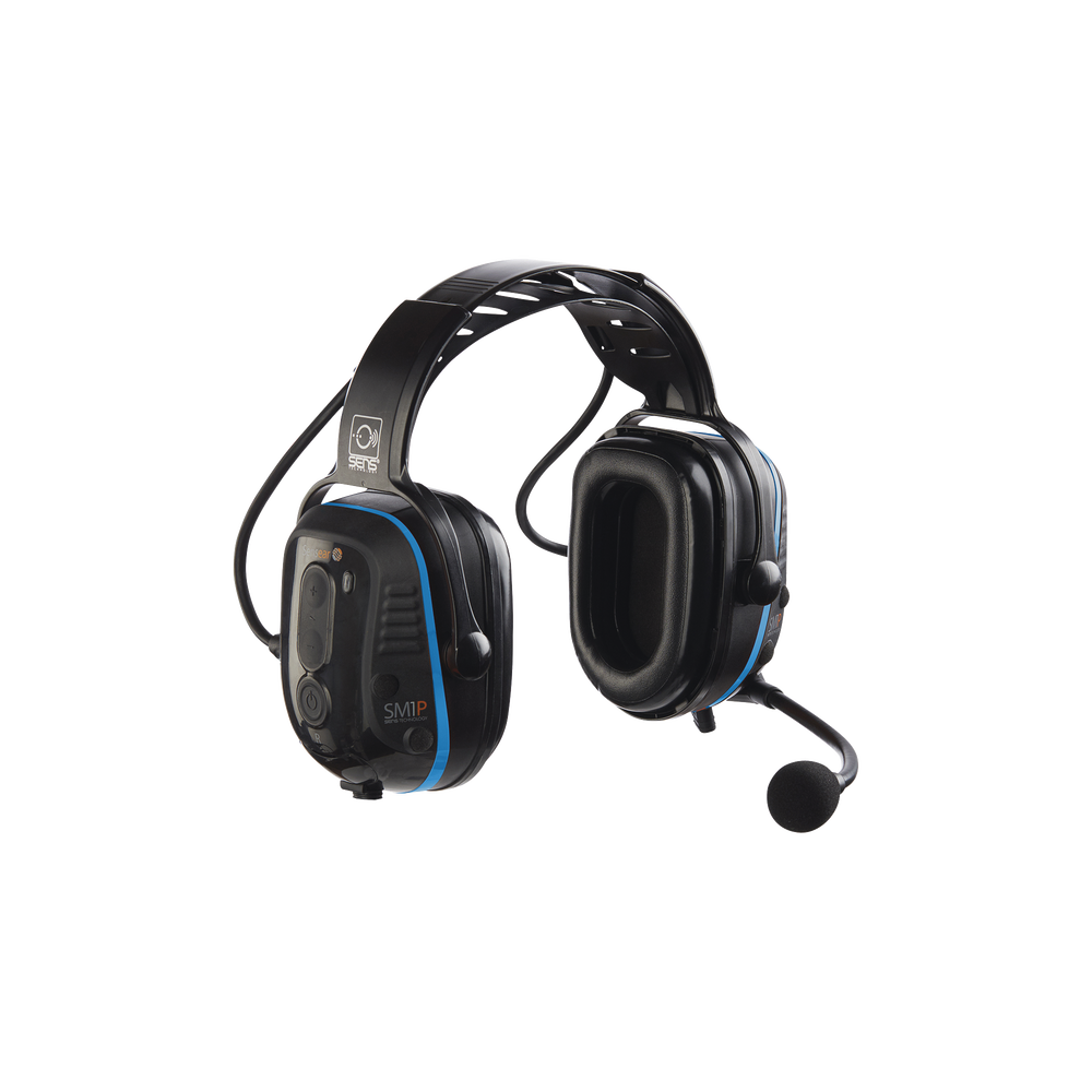 Audífonos inteligentes de diadema de uso rudo con filtrado de ruido, con bluetooth, comunicación de corto alcance, no IS para radios de 2 vías Digitales y Análogos
