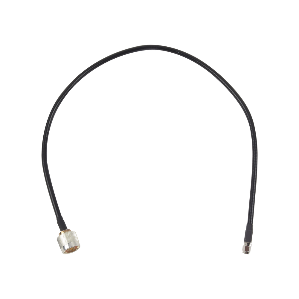 Cable PFP-240 de 60 cm con conectores N Macho y SMA Macho.