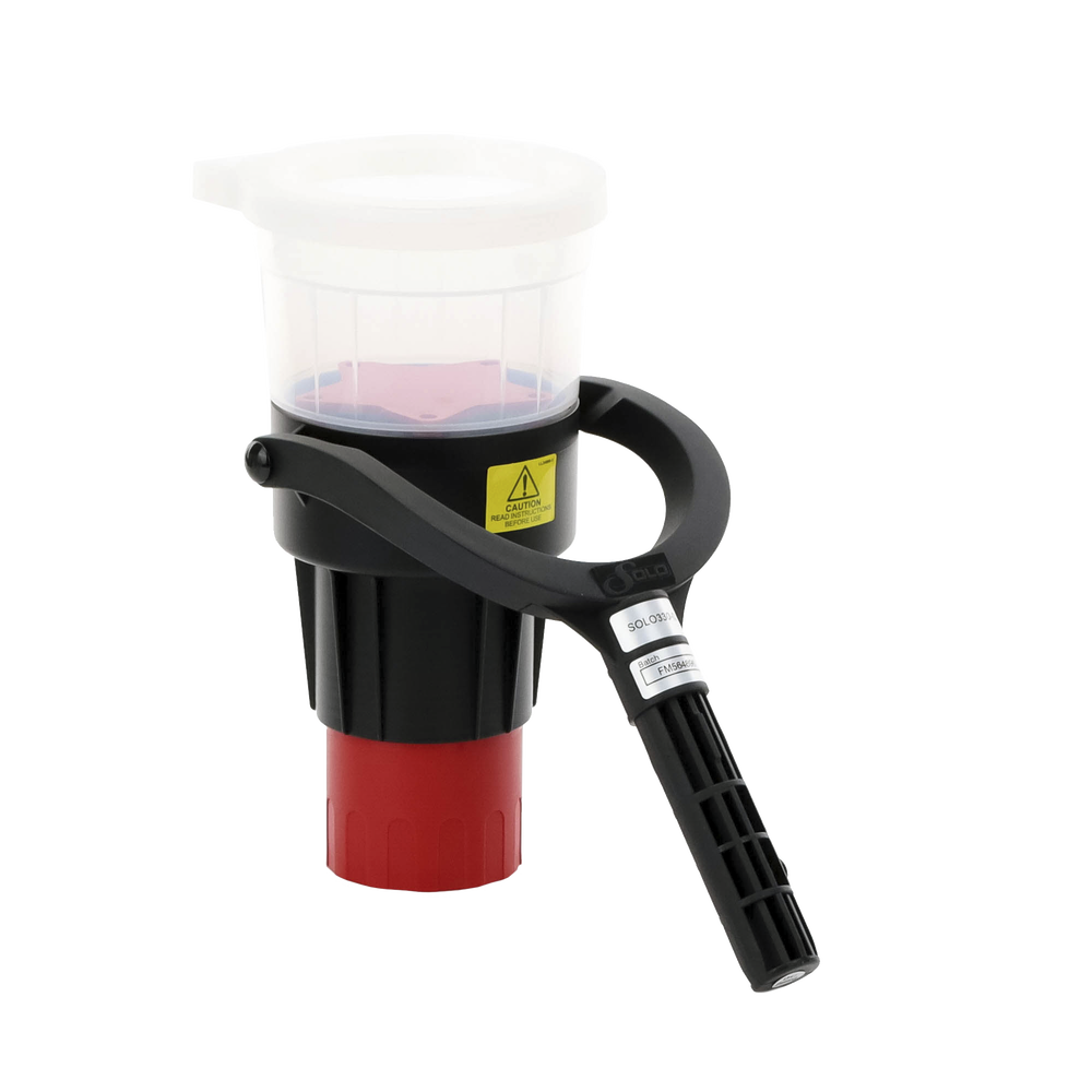 Dispensador de aerosol para prueba de detectores de humo o monóxido de carbono hasta 4’, se usa con aerosoles SOLO-A10, M8, SOLO-C6 (monóxido de carbono)