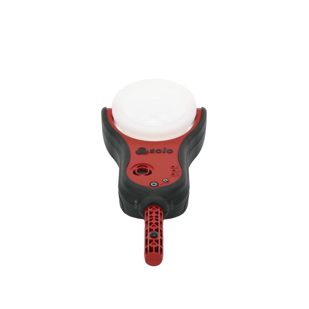 Electronic point-based smoke detector tester using replacement cartridges