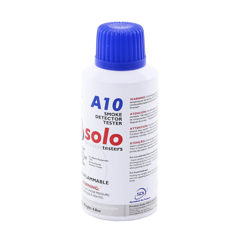 Synthetic smoke aerosol for testing smoke detectors in manual use or in SOLO-330/SOLO-332 dispensers