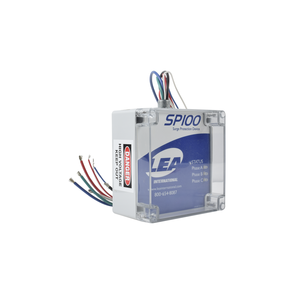 Surge/Transient Suppressor for 120/208 Vac Three-Phase Y with 100 KA Capacity Per Phase in NEMA 4 Enclosure (B70-00-6007)