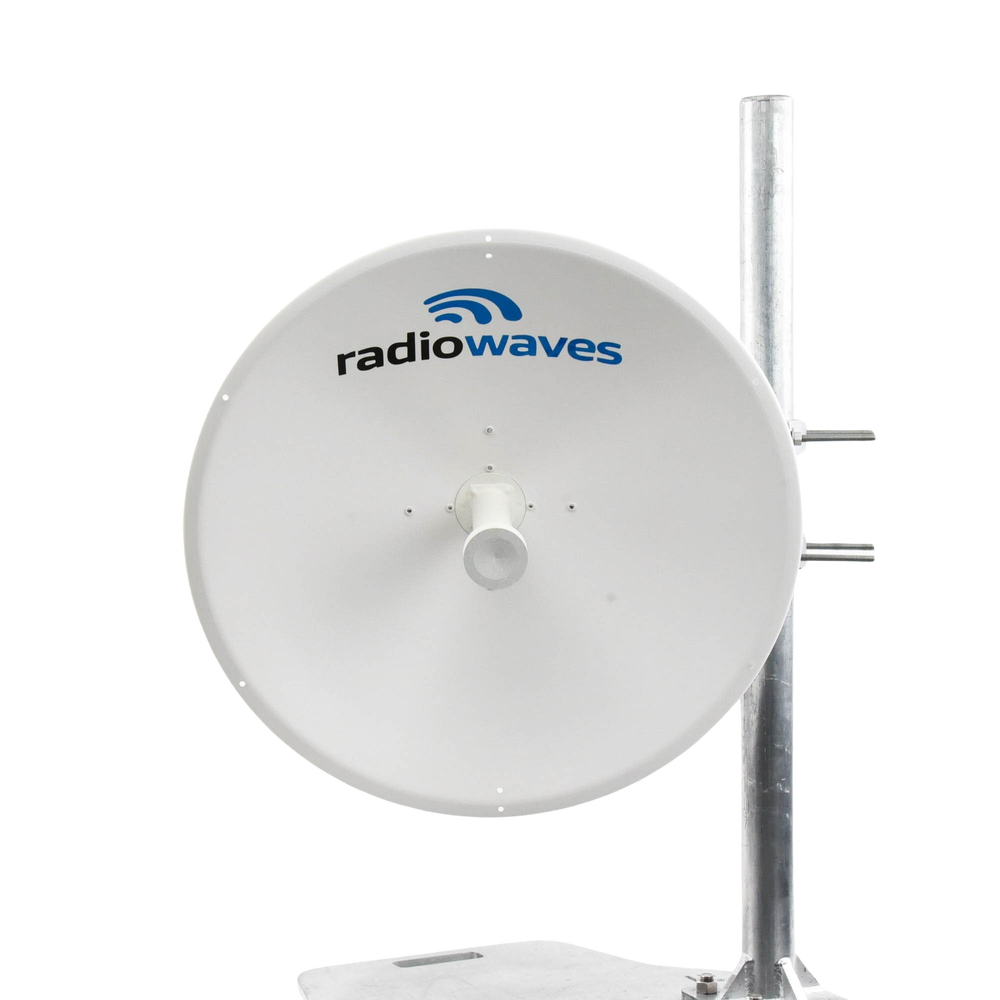 High Performance Directional Antenna, Dimensions (2 ft), 29 dBi Gain, 4.9-6 GHz, N-Female Connectors, Easy Installation, Pre-assembled, Mounting Included