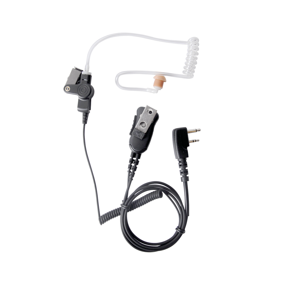 MICRÓFONO DE SOLAPA CON AUDÍFONO DISCRETO P/ ICOM IC-F3G/ IC-F4G/ IC-F3GS/ IC-F4GS/ ICF-3GT/ ICF-4GT/ ICF-4021.