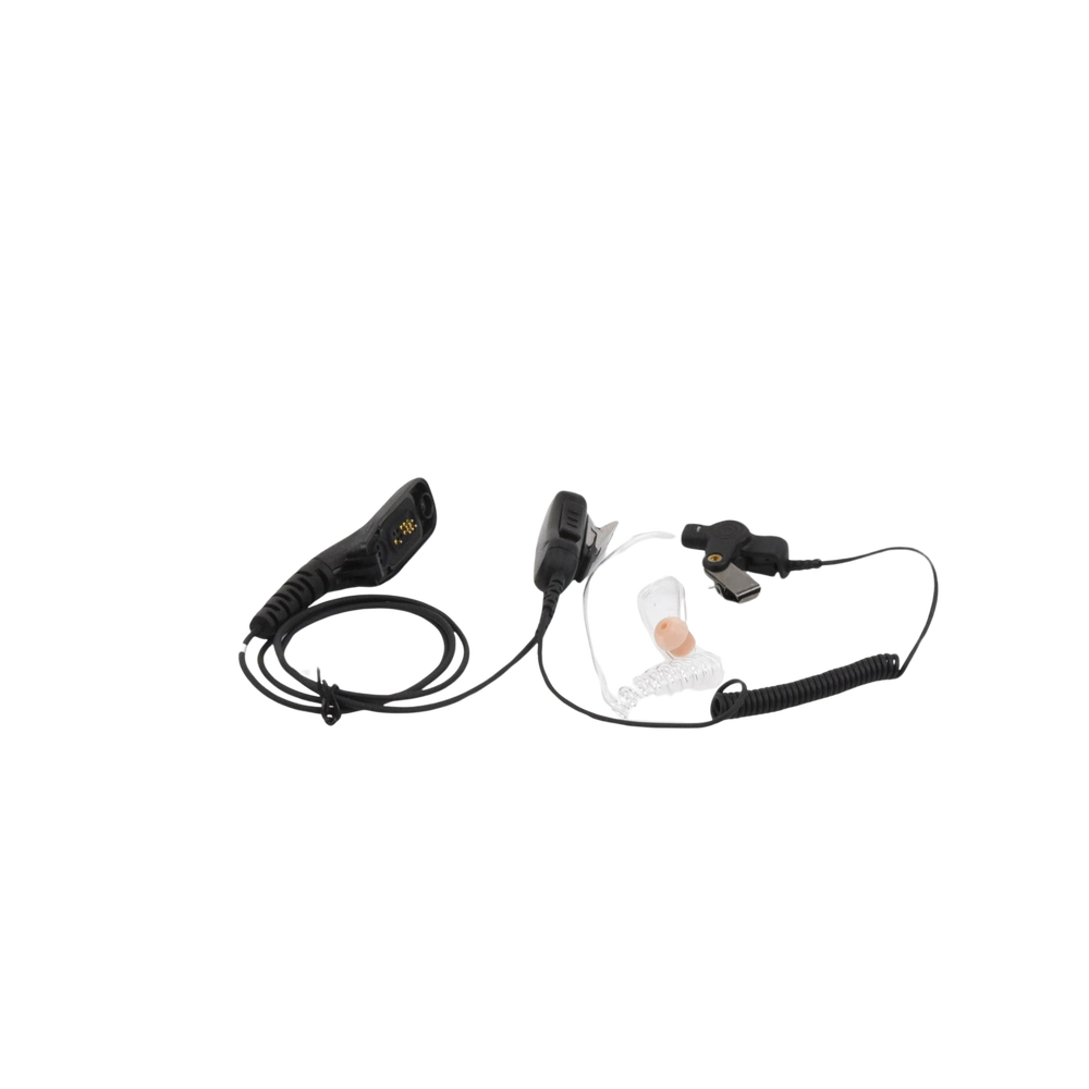 DISCREET LAPEL MICROPHONE WITH HEADSET FOR MOTOROLA (MOTOTRBO) XPR6500 / XPR6550 / DGP4150 / DGP6150 / DGP8550 / DGP5550 / APX7000.