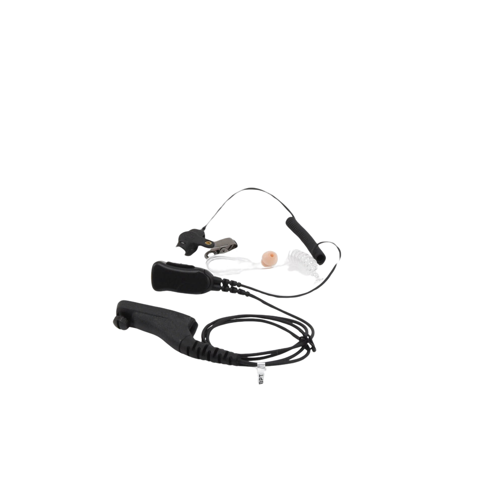 DISCREET LAPEL MICROPHONE WITH HEADSET FOR MOTOROLA (MOTOTRBO) XPR6500 / XPR6550 / DGP4150 / DGP6150 / DGP8550 / DGP5550 / APX7000.