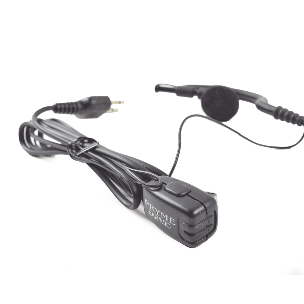 Micrófono para ICOM y Yaesu con montaje para el oído