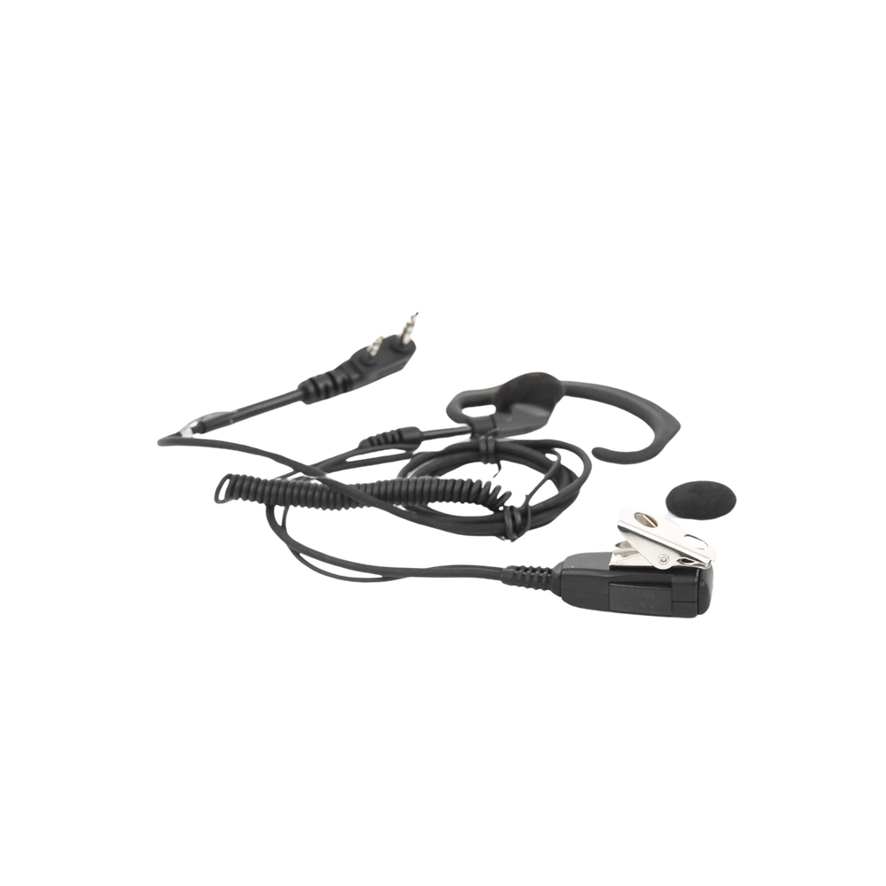 MICRÓFONO DE SOLAPA ESTILO GANCHO P/ KENWOOD Serie G/ 3230/ 2102G/ 2202L/ 2212L/ 2170/ 2360/ 2302/ 2312/ 2000/ 2402/ NX220/ NX240/ TKD240.