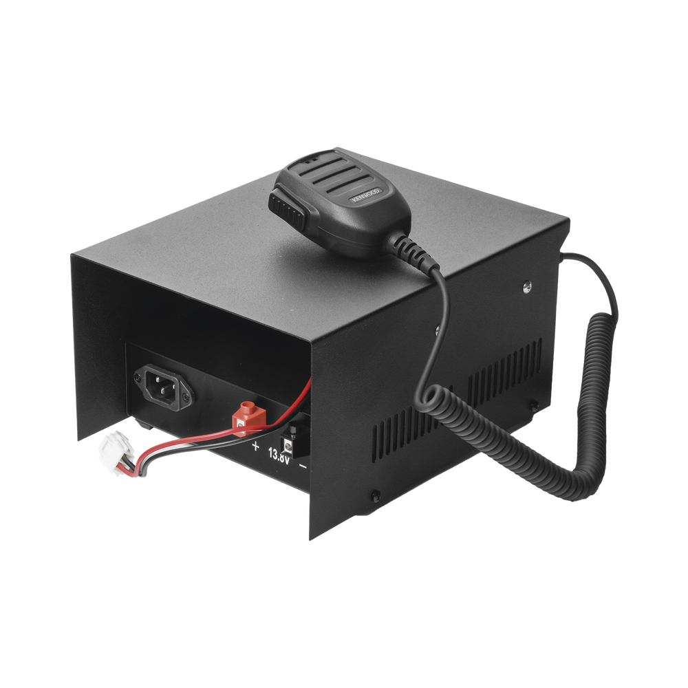 Gabinete para Radios TK7102, 8102, 7100, 8100, 7160, 8160, Compatible con Fuente SEC1212 / 1223.