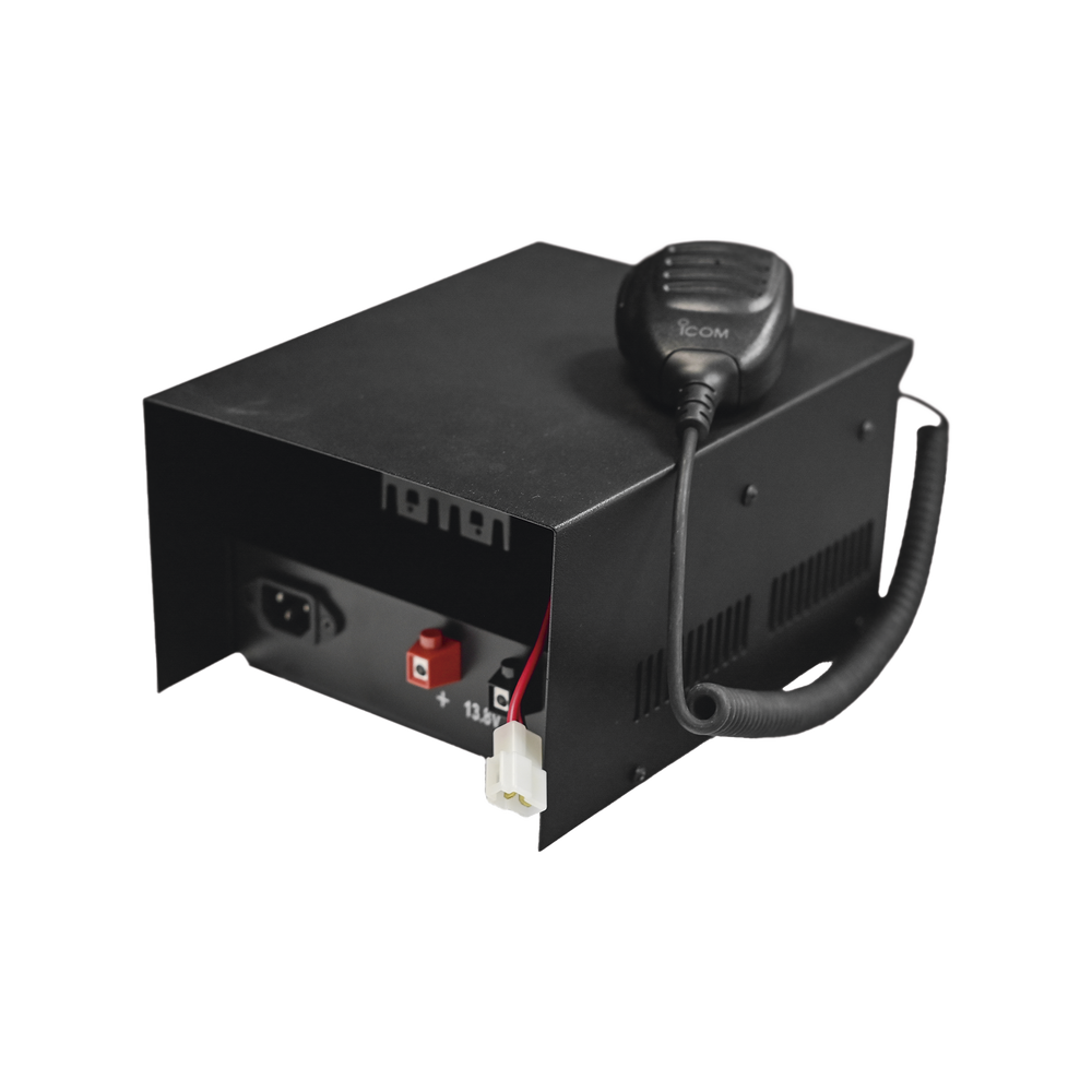 Gabinete para Radios ICOM Serie 121/221/121S/221S/M/5013 compatible con Fuente de Poder SEC.