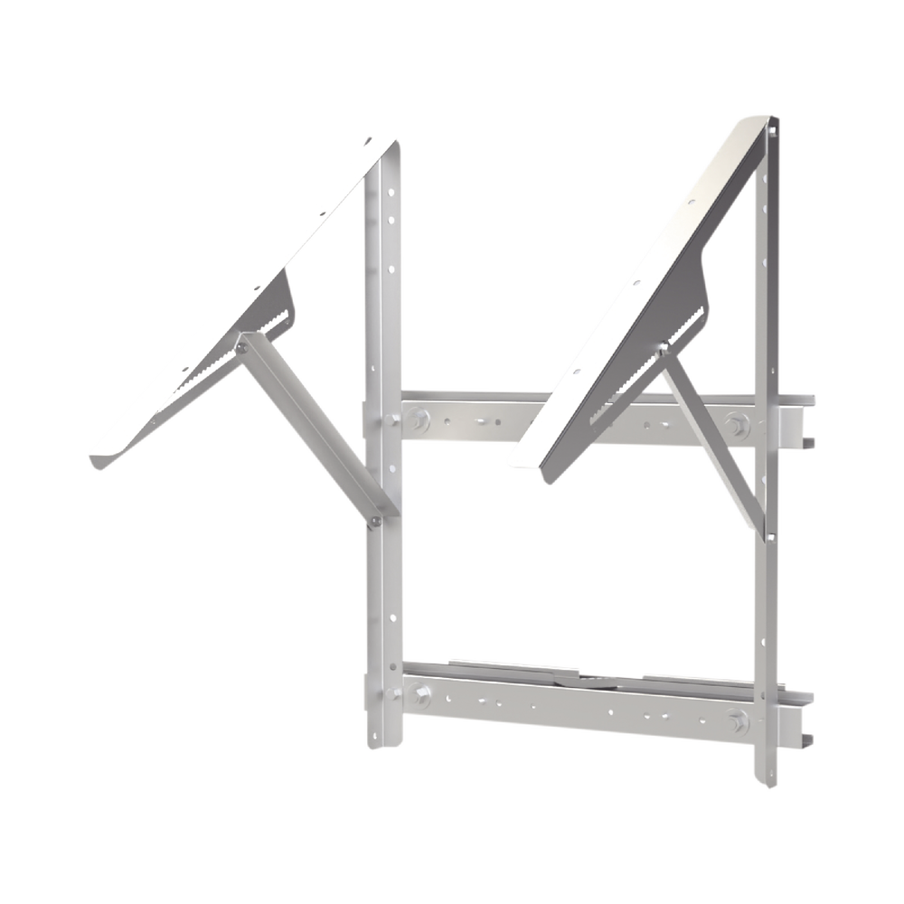Montaje de Panel Solar para Poste Compatible con PRO-5012 + Gabinetes PST253015A/ PST304020A/ PST404020A/ EIPC404025/ EIPCB404030 (No incluidos).