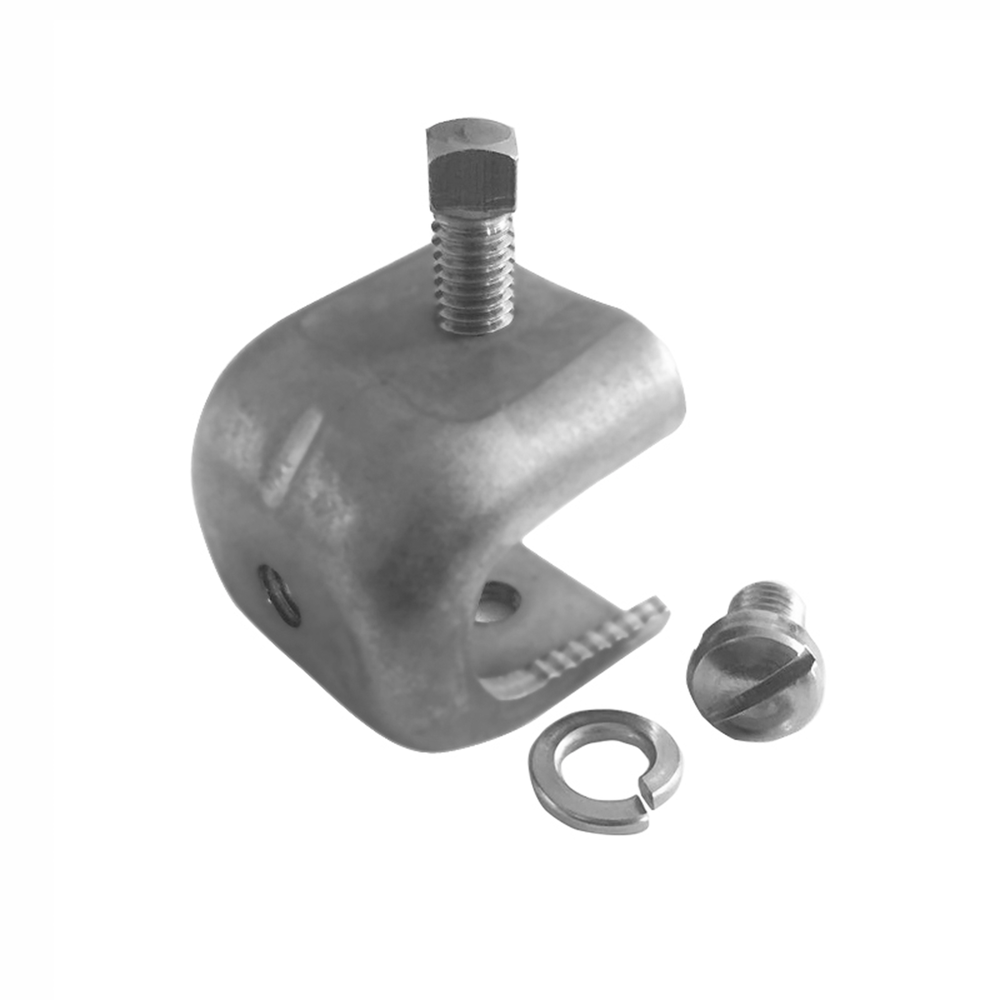 Pack of 10 Angle Mounting Fasteners with 3/8" Hole