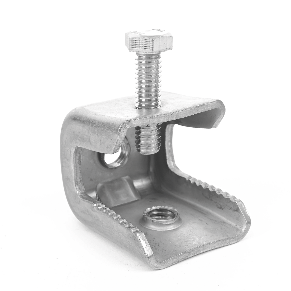Pack of 10 Angle Mounting Fasteners with 3/8" Hole