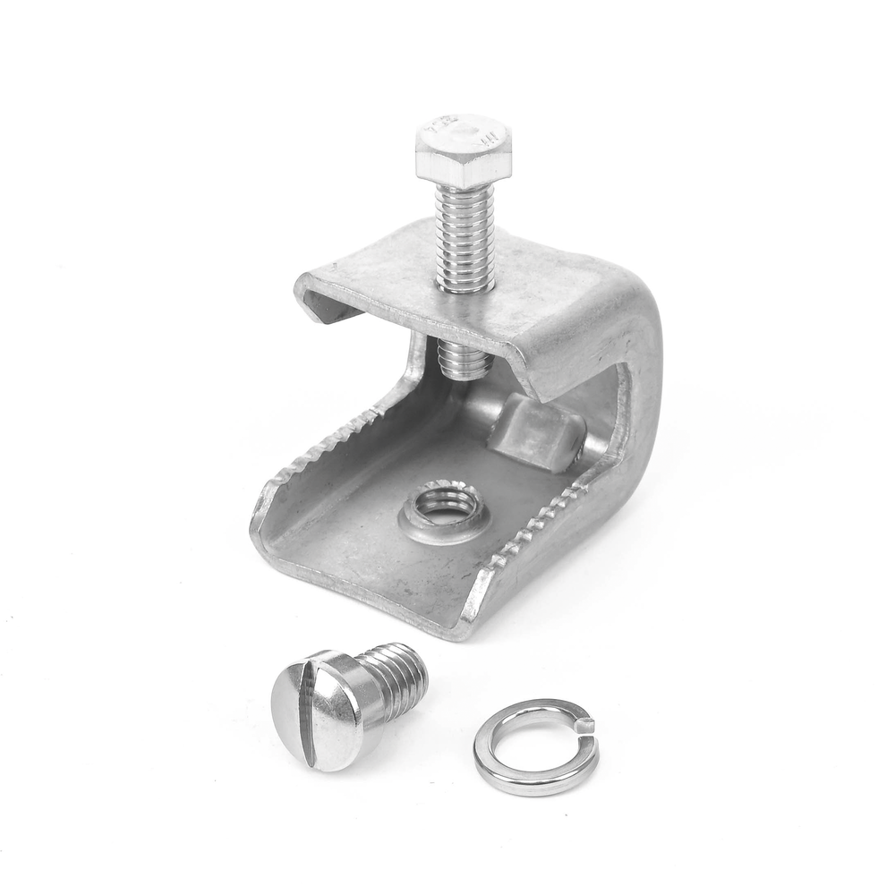 Pack of 10 Angle Mounting Fasteners with 3/8" Hole