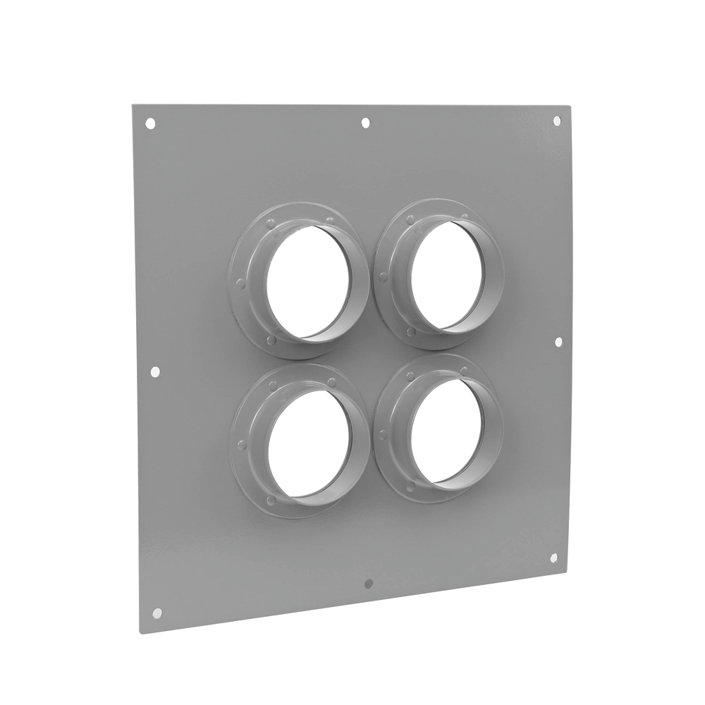 Wall Plate with Capacity for 4 x 4" Boots