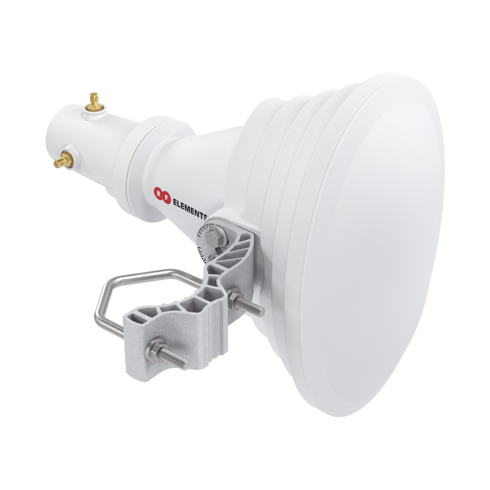 45° Symmetrical Starter Horn Sector Antenna, 5150 - 5950 MHz, 17 dBi gain, direct connection to IS-5AC, PS-5AC and IS-M5 radios, RP-SMA connection