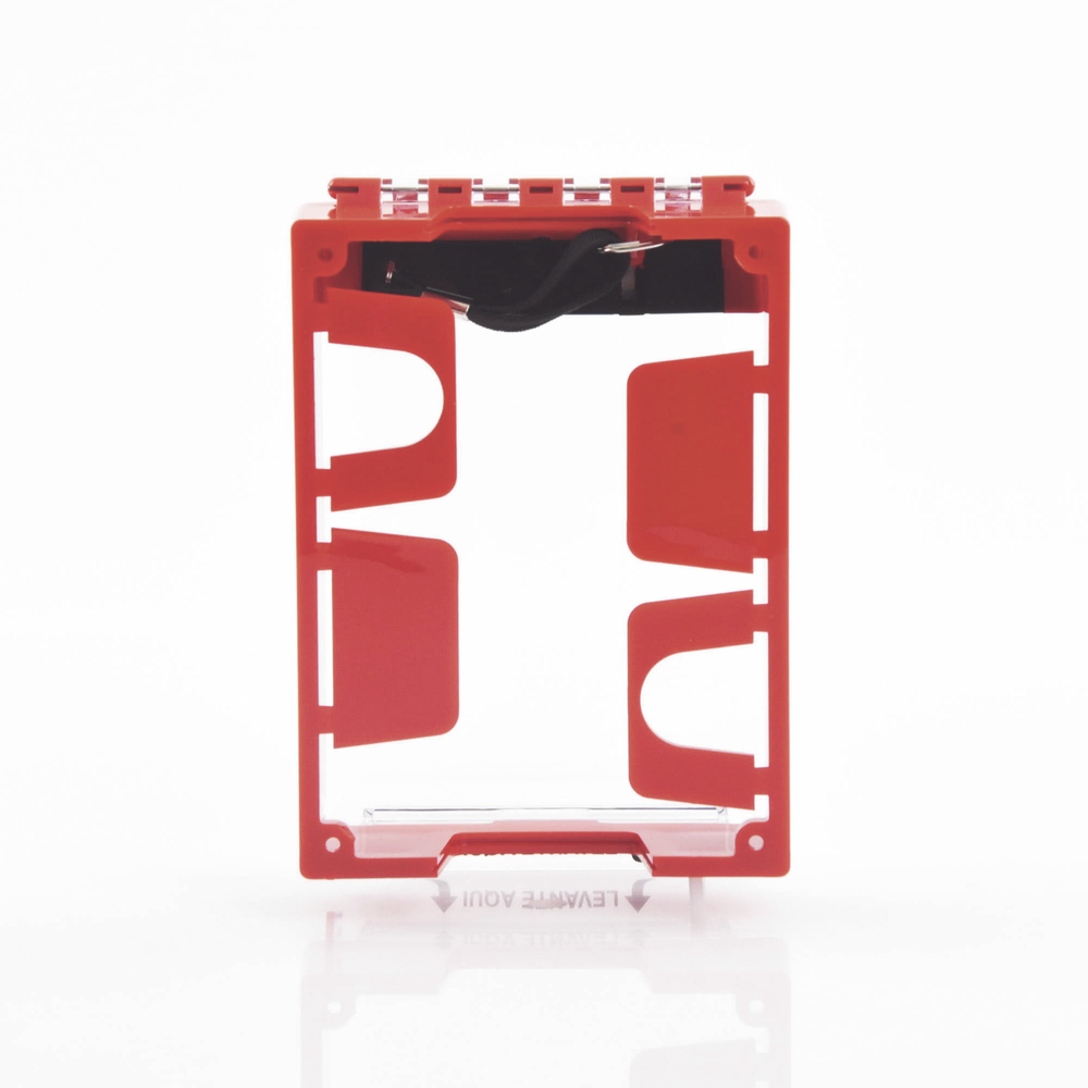 Universal Clear, Low Profile Cover with Spacer, Spanish Fire Text, Audible and Visible Notification