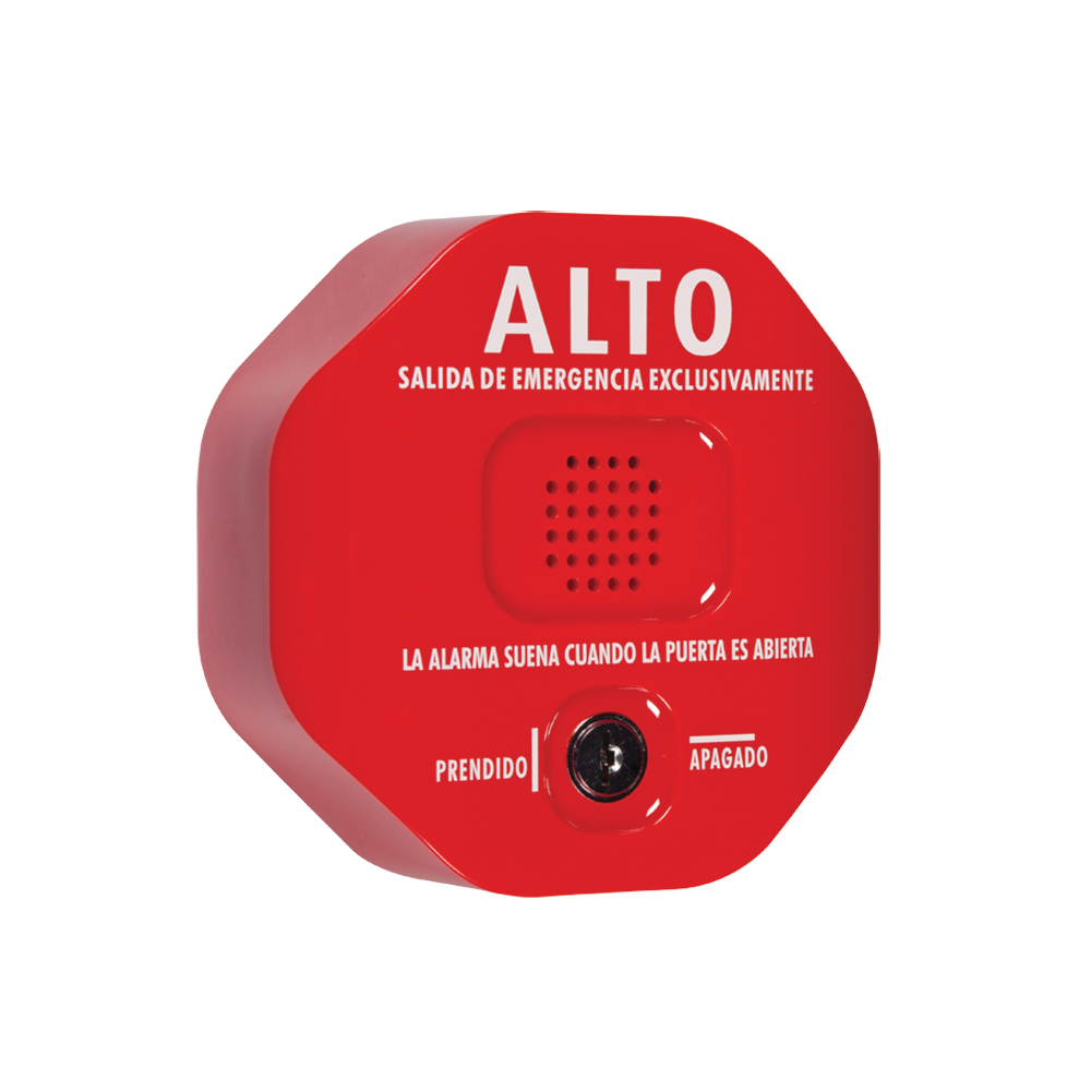 Anunciador Audible para Salida de Emergencia de Doble Hoja