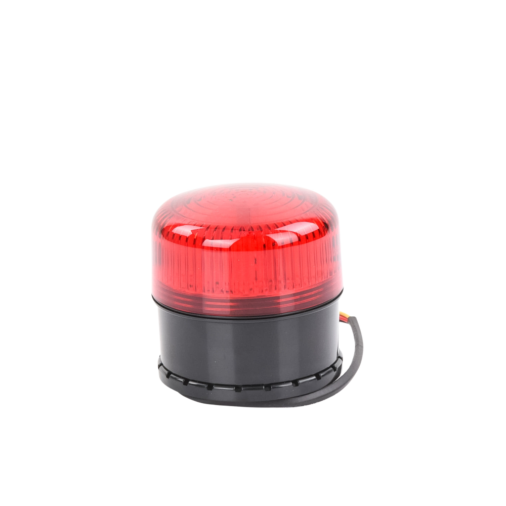 Single Zone Alarm for Outdoor Use, Audible and Visible Notification, Red