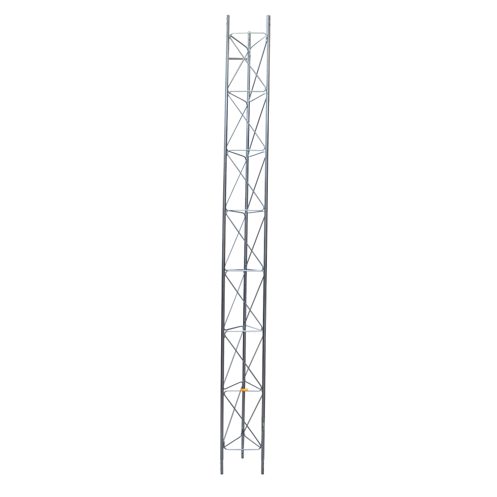 Tramo de Torre Arriostrada de 3m x 30cm, Galvanizado por Inmersión, Hasta 30 m de Elevación. Zonas Húmedas.