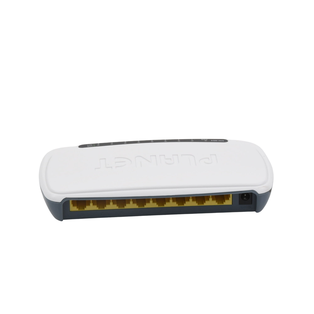 Unmanaged Desktop Switch, 8 Ports Fast Ethernet 10/100 Mbps