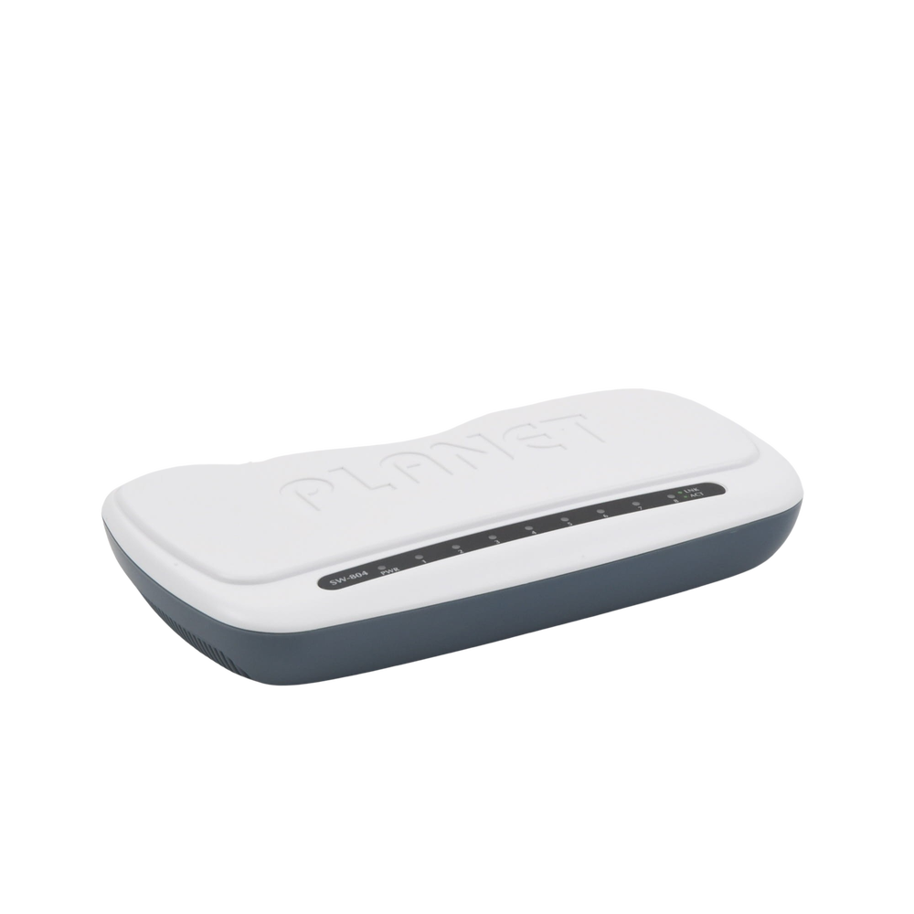Unmanaged Desktop Switch, 8 Ports Fast Ethernet 10/100 Mbps