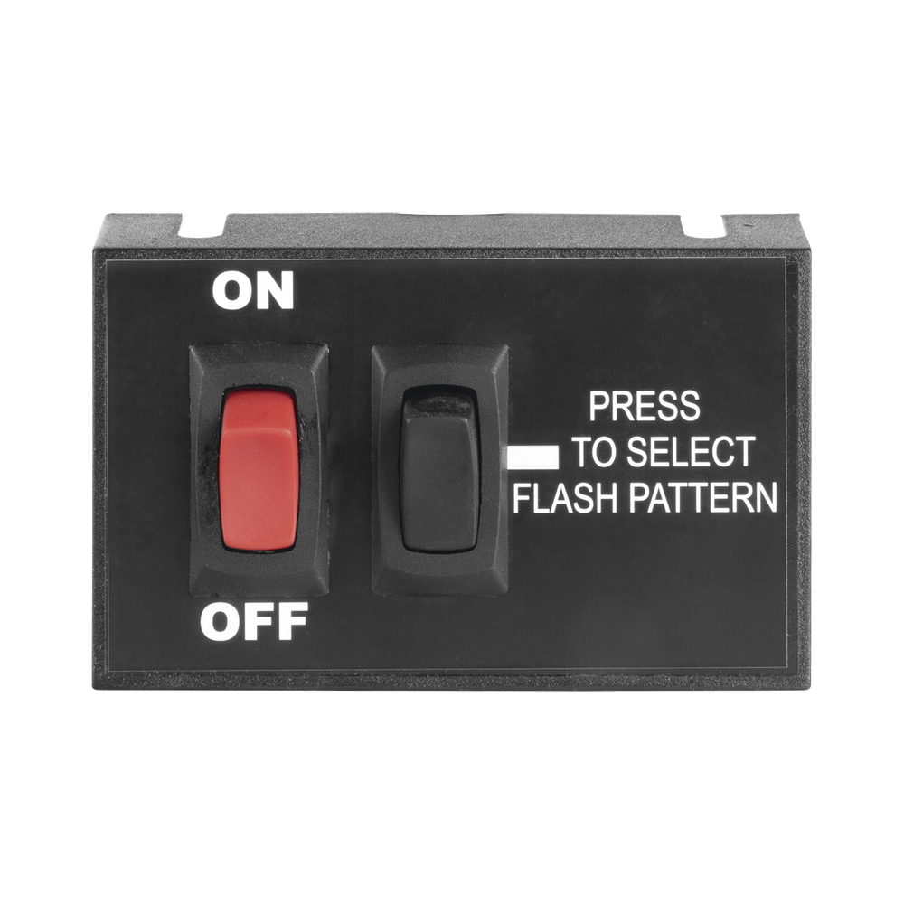 Universal On/Off Switch and Flash Pattern Control