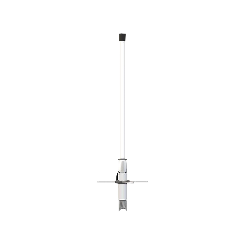 Antena Base Omnidireccional UHF, de Fibra de Vidrio, Ganacia de 6 dB, Frecuencia 440 - 450 MHz, Pre-ensamblada, Conector N-Hembra.