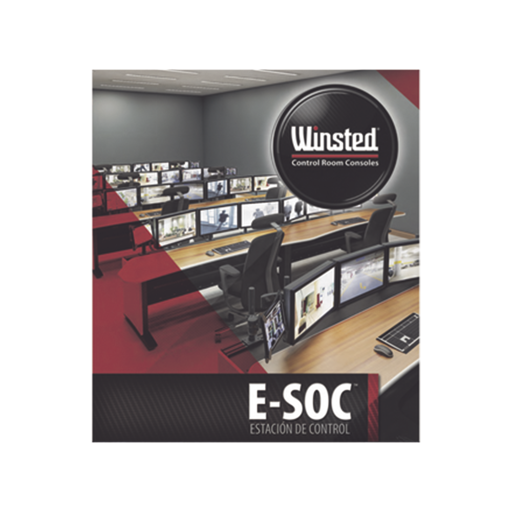 Mueble de Monitoreo E-SOC para 1 Operador