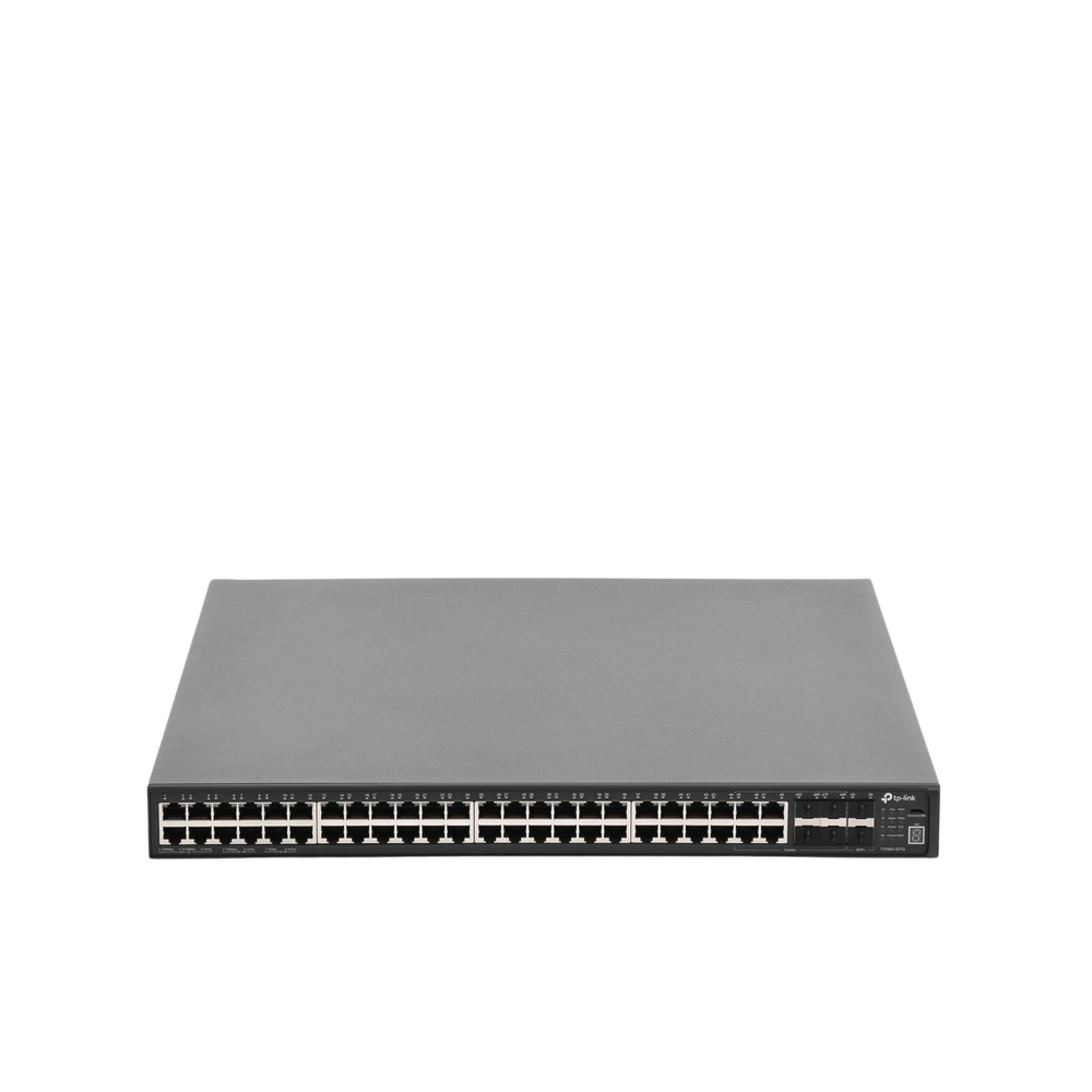 JetStream Layer 3 Managed Core Switch, 48 Gigabit RJ45 ports, 4 SFP ports, up to 4 SFP+ slots, stacking up to 8