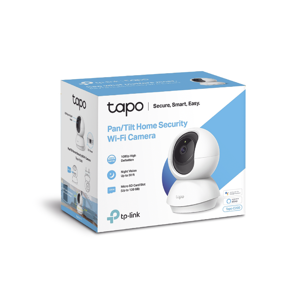 Cámara IP Wi-Fi para hogar, 2 megapixel, audio doble vía, visión nocturna, notificación Push, acepta memoria Micro SD de para grabación.