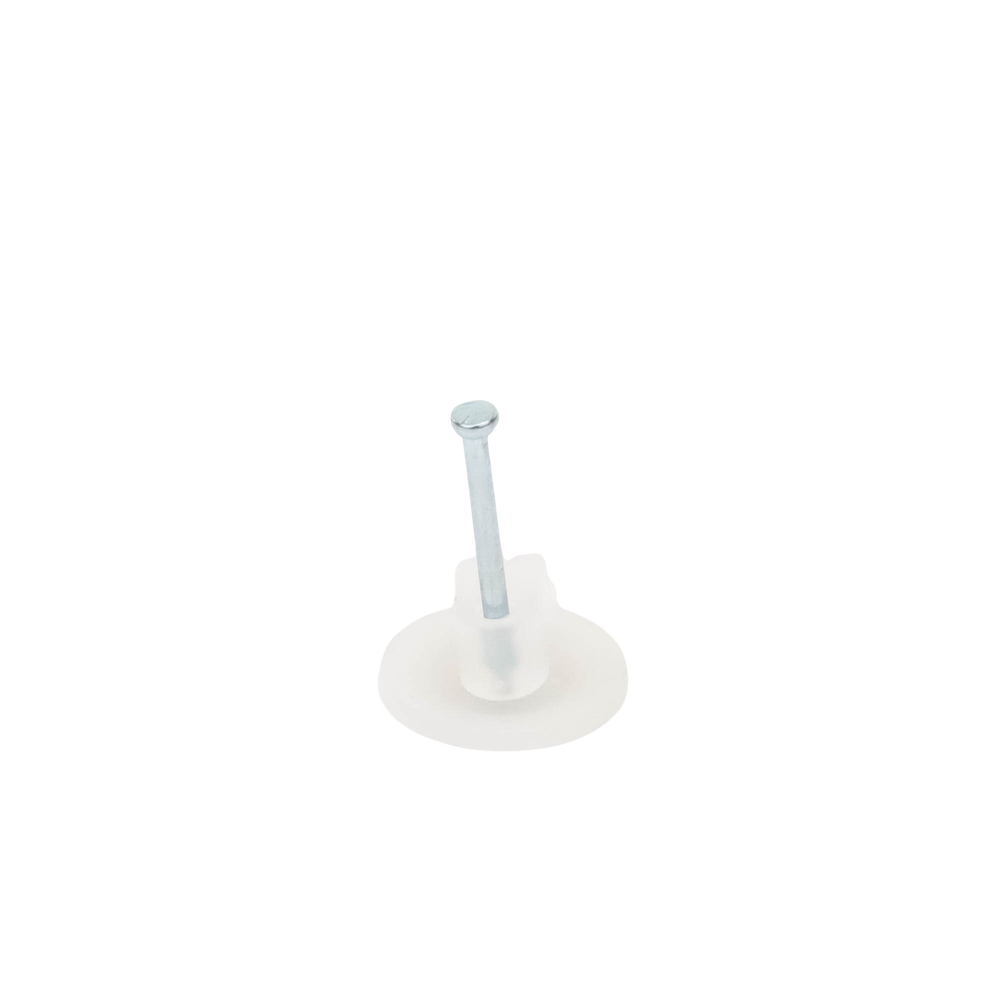 Grapa para cable plano de 5mm color transparente (100pzs) (3209-00100)