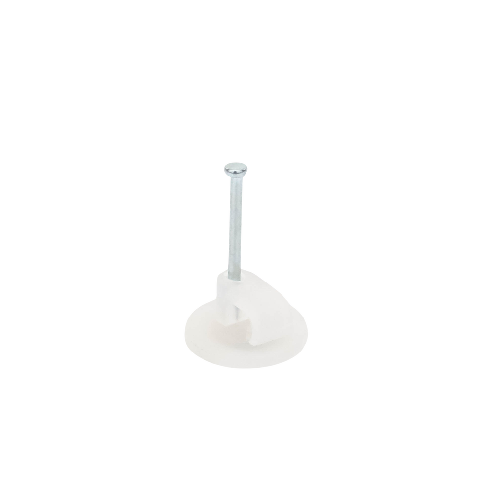Grapa para cable plano de 5mm color transparente (100pzs) (3209-00100)