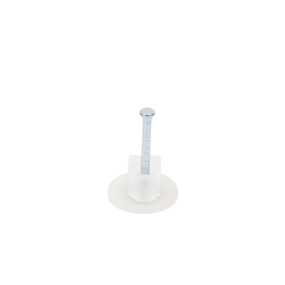 Grapa para cable redondo de 7mm color transparente (100pzs) (3103-00100)