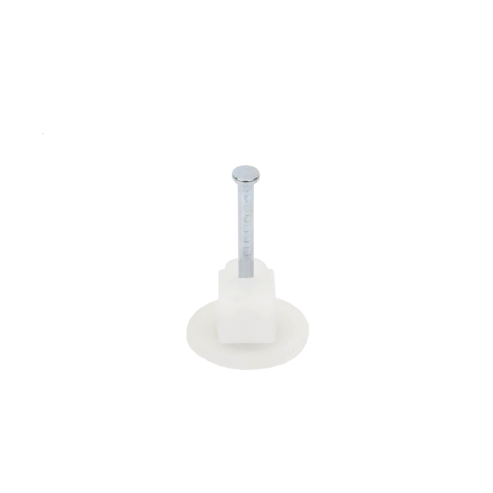Grapa para cable redondo de 7mm color transparente (100pzs) (3103-00100)