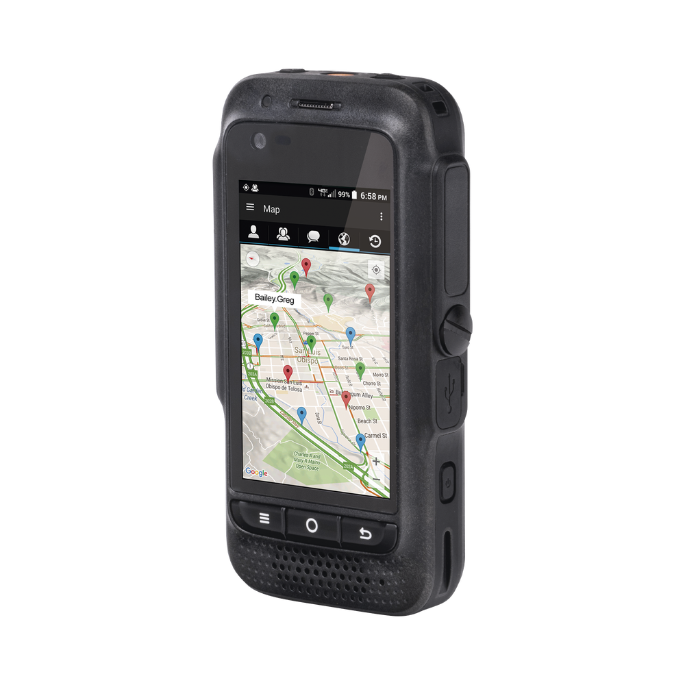 4G LTE PoC Radio IP67 Compatible with NXRADIO / 3.1" Gorilla Glass 3 Touchscreen