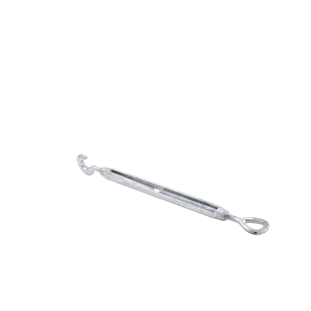 1/2" x 12" Forged Steel Turnbuckle EYE-HOOK Hot Dip Galvanized (Max Load 1000 Kg).