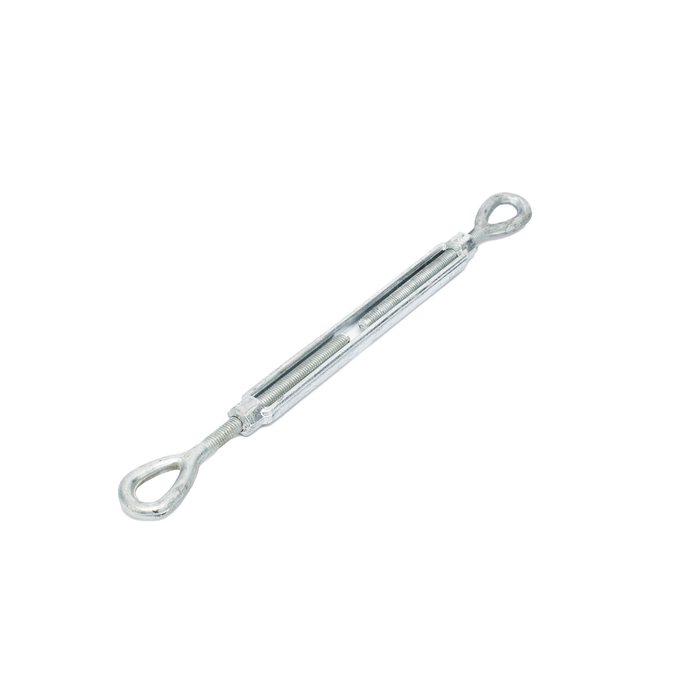 1/2" x 9" Forged Steel EYE-EYE Turnbuckle Hot Dip Galvanized (Max Load 1000 Kg).