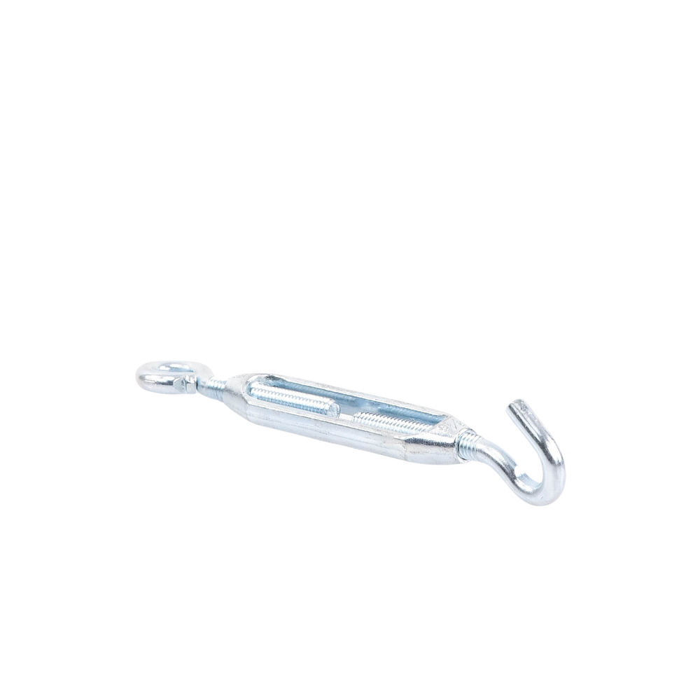 3/16" x 1-5/8" Zinc Alloy Cast Turnbuckle, EYE-HOOK, Electro. Galv. (Max. Load 40 Kg).