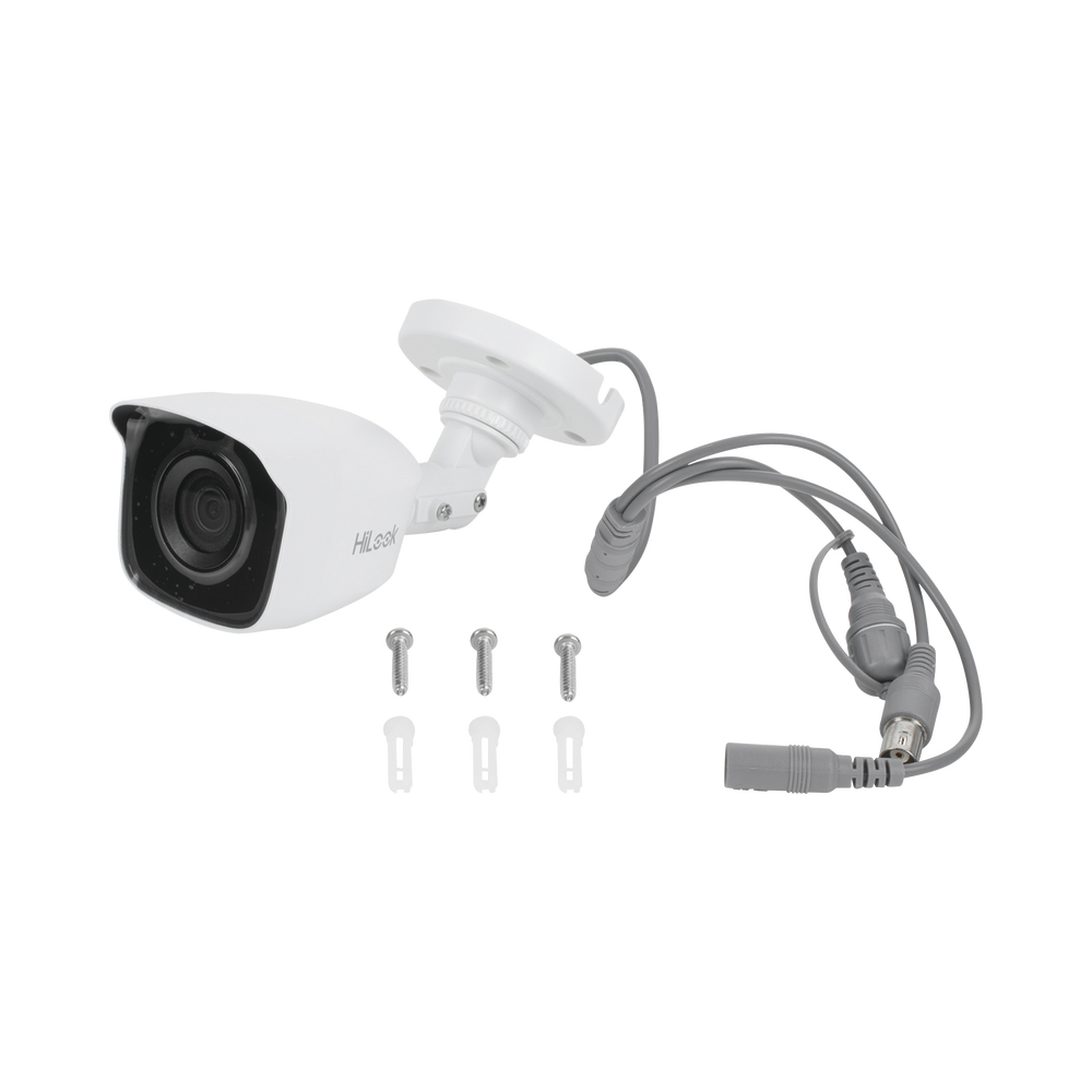 Bala TURBOHD 1 Megapixel (720p) / Gran Angular 92 grados / Lente 2.8 mm / CLIMAS EXTREMOS / IR EXIR Inteligente 20 mts / Exterior IP66 / dWDR / TVI-AHD-CVI-CVBS