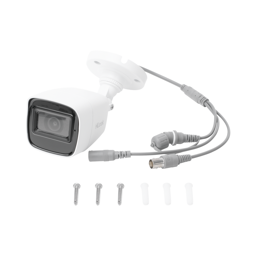 AUDIO POR COAXITRON / Bala TURBOHD 2 Megapixel / Gran Angular 106° / Lente 2.8 mm / 25 mts IR EXIR / Exterior IP66 / 4 Tecnologías / dWDR