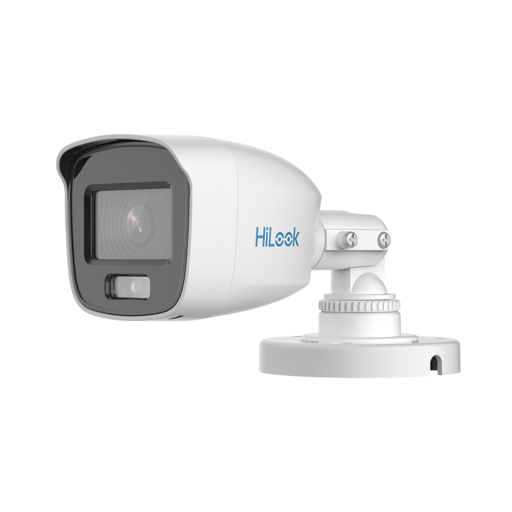 Bala TURBOHD 1080p / Imagen a color 24/7 / METAL / Lente 2.8 mm / Luz blanca 20 mts / IP66 / TVI-AHD-CVI-CVBS