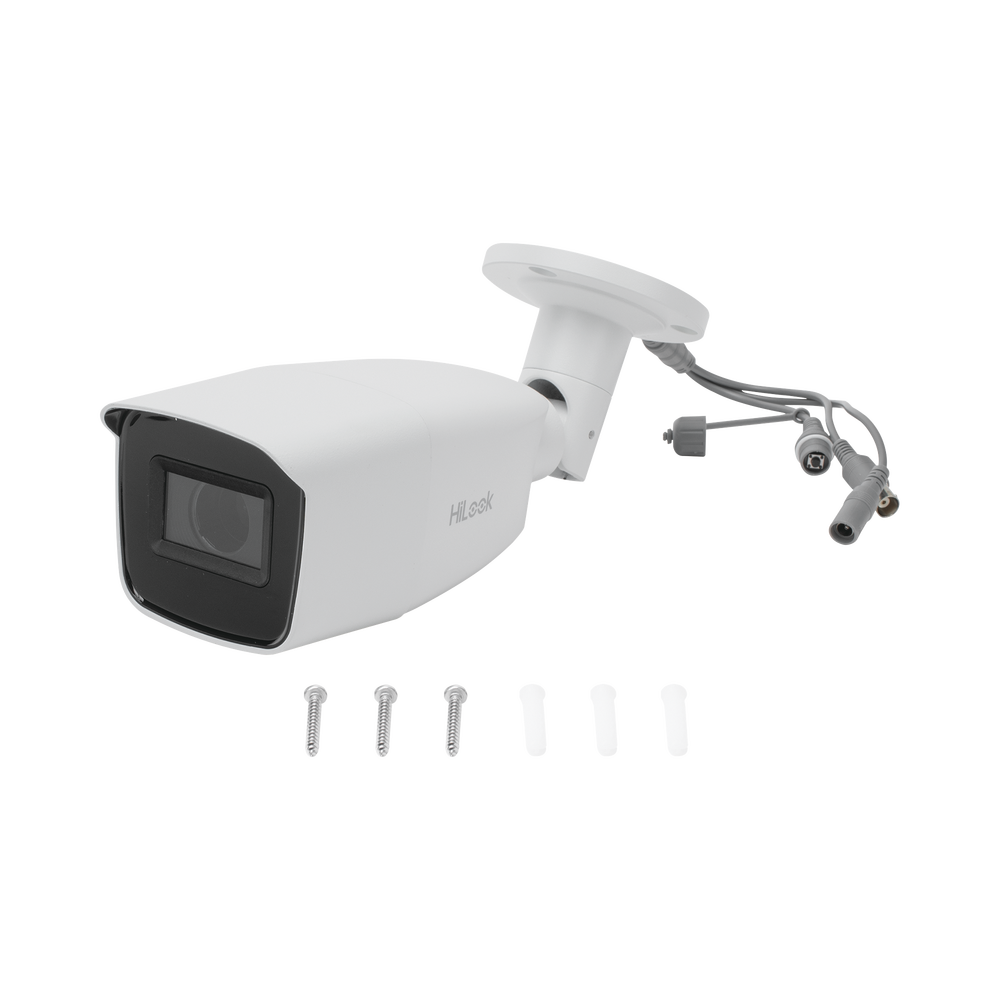 Bala TURBOHD 2 Megapixel (1080p) / Lente Var. 2.8 a 12 mm / CLIMAS EXTREMOS / IR EXIR Inteligente 40 mts / Exterior IP66 / TVI-AHD-CVI-CVBS / dWDR