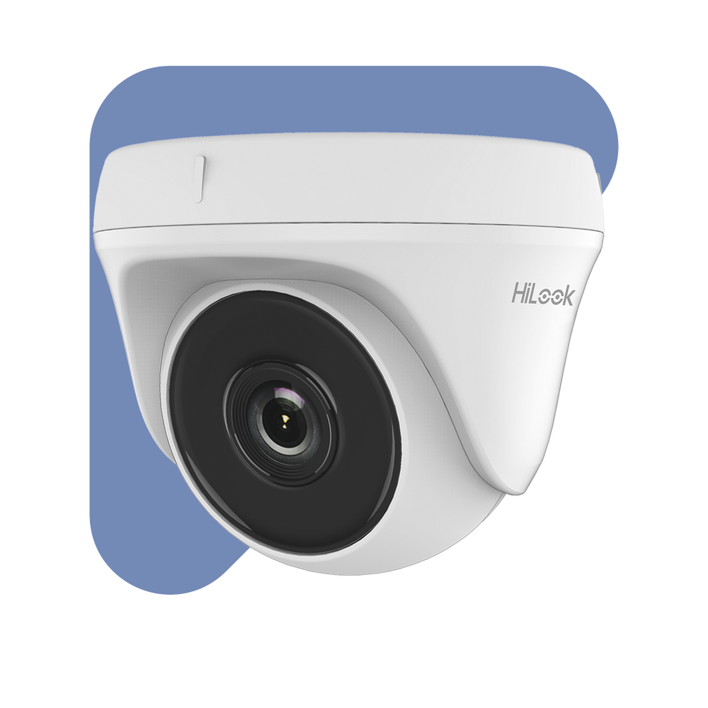 Turret TurboHD 5 Megapixels / 85° Viewing / 2.8 mm Lens / Indoor / IR EXIR 20 m / TVI-AHD-CVI-CVBS