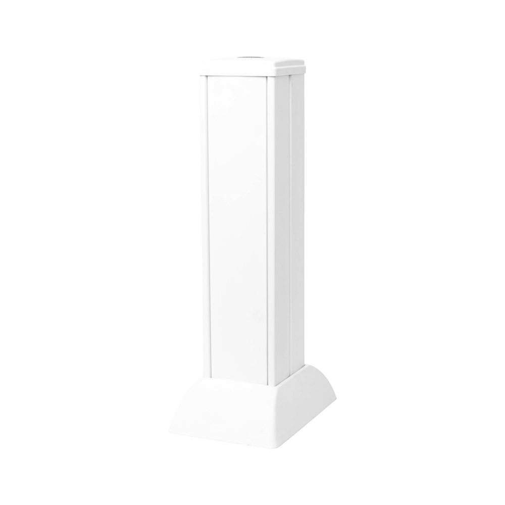 Mini column for concentrating, distributing and organizing electrical power cables or telecommunications data ports (10000-01000)