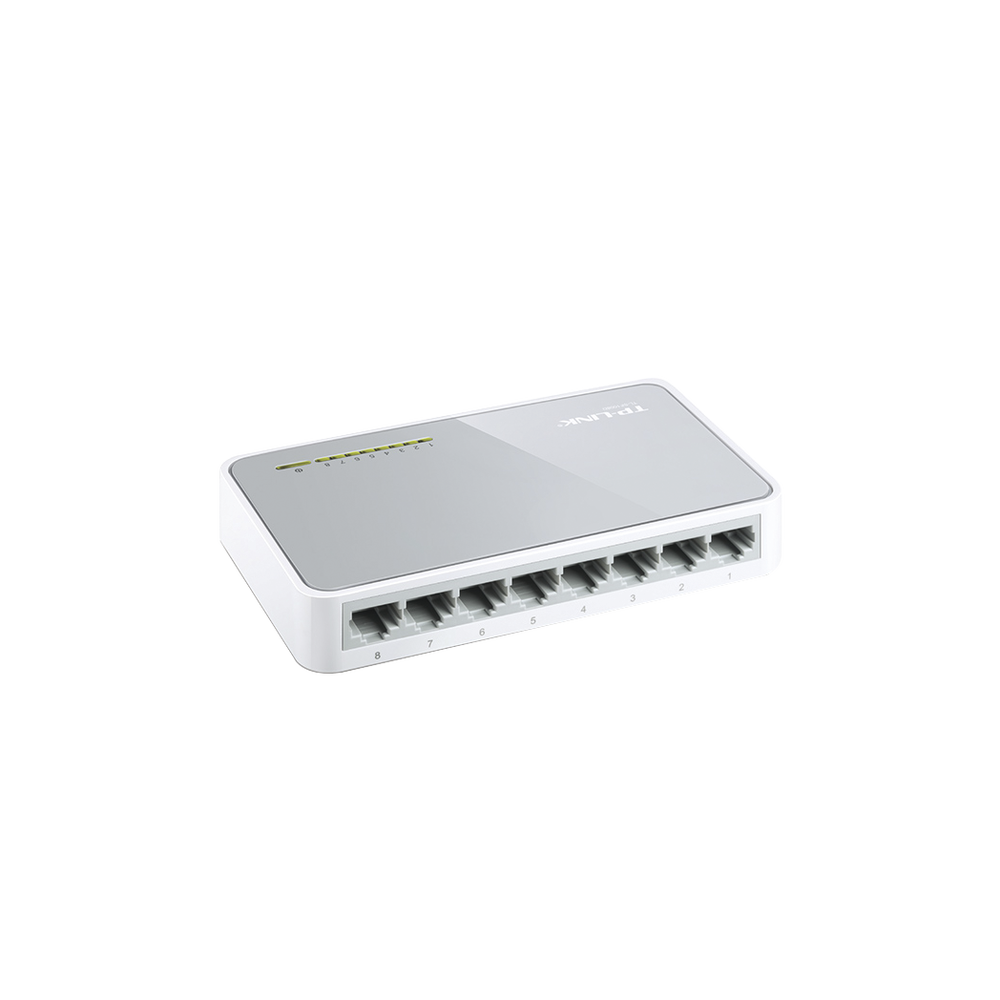 8-port 10/100 Mbps desktop switch