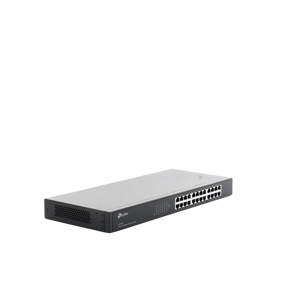 24-Port 10/100 Mbps Rackmount Unmanaged Switch