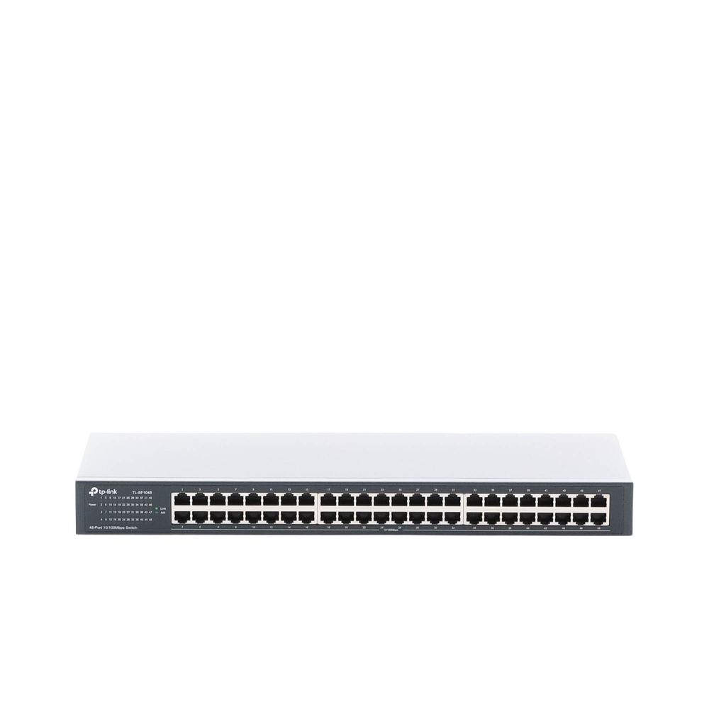 48-Port 10/100 Mbps Rackmount Unmanaged Switch