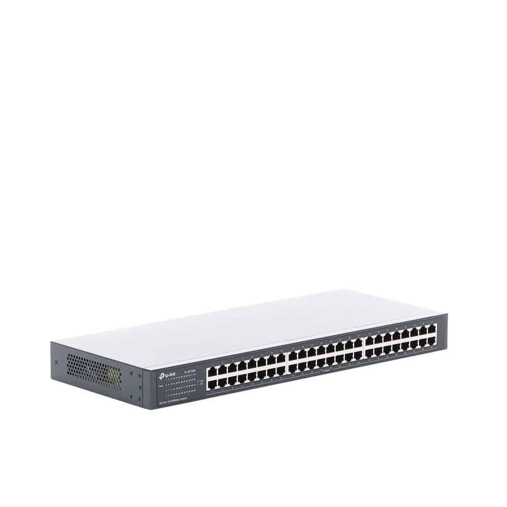 48-Port 10/100 Mbps Rackmount Unmanaged Switch